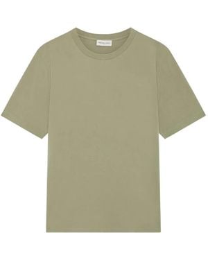Frescobol Carioca Dinis Embroidered T-Shirt - Green