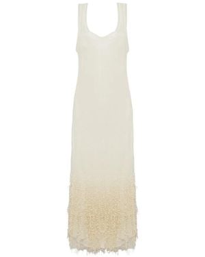 Jonathan Simkhai Irisa Sequin-Embellished Midi Dress - White