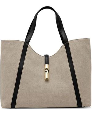 Furla Goccia ハンドバッグ Xl - ナチュラル