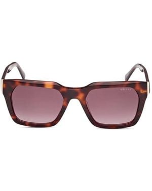 Guess Gafas De Sol Havana Con Montura Cuadrada - Rosa