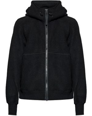 Canada Goose Hooded Zip Jacket - Black