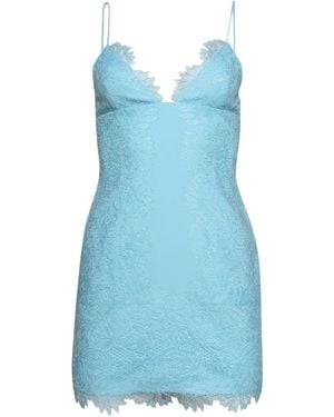 David Koma Lace Minidress - Blue