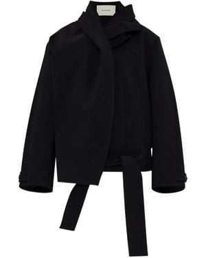 Entire studios Belted Jacket - Black