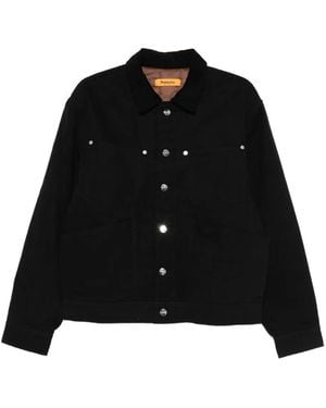 Replay Button-Down Jacket - Black