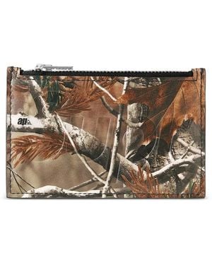 Supreme Zip-Up Card Holder - Brown
