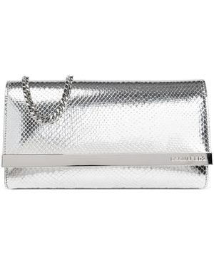 DSquared² Clutch mit Schnalle - Grau
