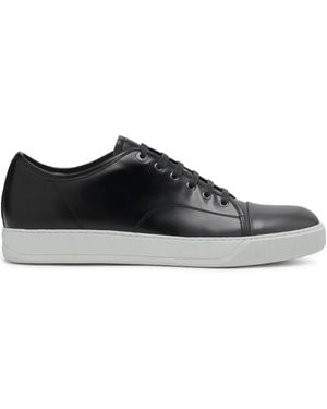 Lanvin レザースニーカー - ブラック