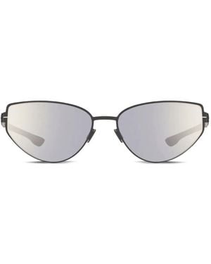 Ic! Berlin Cat-Eye Metal Sunglasses - Grey