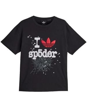 adidas X Sp5Der Graphic-Print T-Shirt - Black