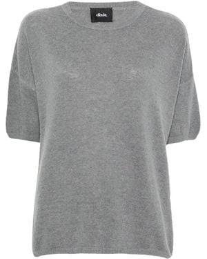 Dixie Short-Sleeve Sweater - Gray