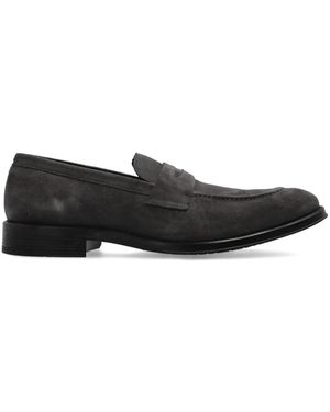Paul Smith スエード ローファー - ブラック