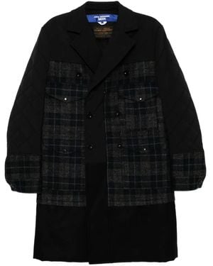 Junya Watanabe X Filson Checked Quilted Coat - Black