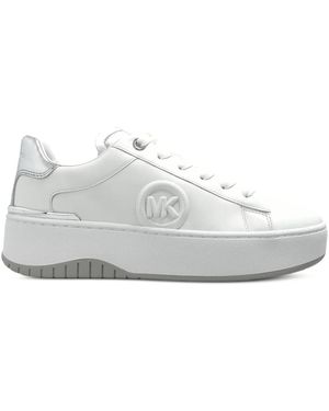 MICHAEL Michael Kors Dottie Platform Sneakers - White