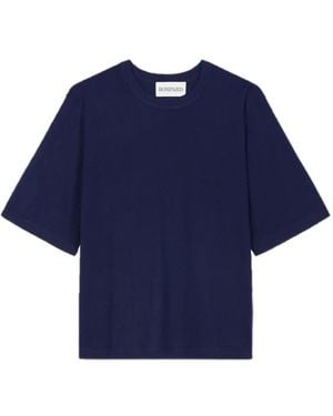 Bompard ラウンドネック Tシャツ - ブルー