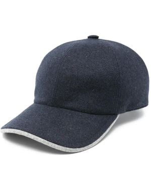 Barba Napoli Gorra de béisbol de fieltro - Azul