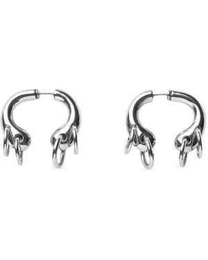 Panconesi Helix Hoop Earrings - Metallic