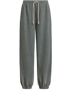 12 STOREEZ Drawstring Track Trousers - Grey