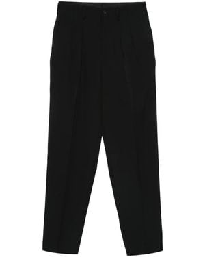 Yohji Yamamoto Pleated Trousers - Black