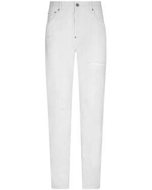 DSquared² Bull Skater Jeans - White
