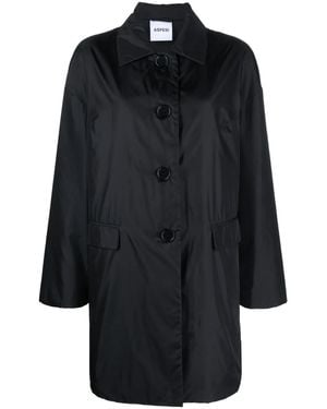 Aspesi Padded Parka Coat - Black