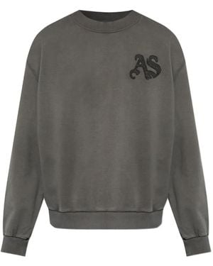 AllSaints Insignia Crewneck Sweatshirt - Grey