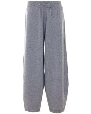 ELEH Pantalones De Chándal Con Cordones - Gris