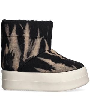 Rick Owens Mega Bumper Low Lunar Boots - Black