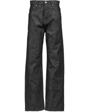 Rivet & Hide Straight-Leg Jeans - Black