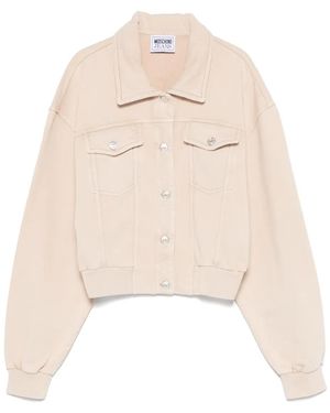 Moschino Cotton Jacket - Natural