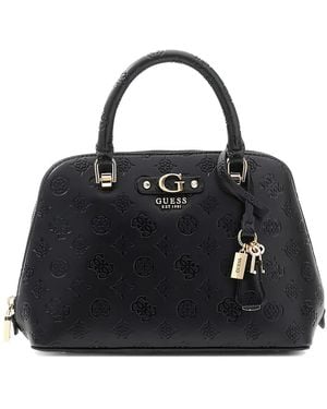 Guess Dita Logo Cross Body Bag - Black