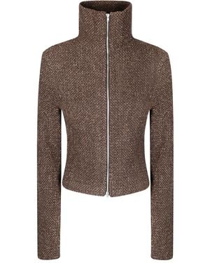 Our Legacy High-Neck Top - Brown