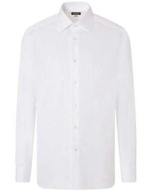 ZEGNA Centoventimila Cotton Shirt - White