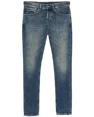 Dondup Vaqueros Slim Con Efecto Degradado - Azul
