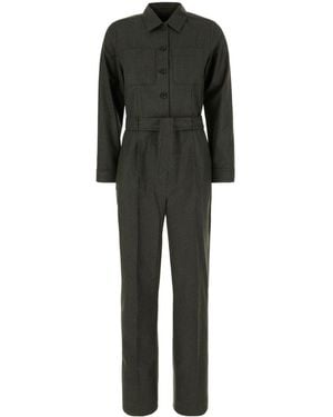 A.P.C. Wool Jumpsuit - Black