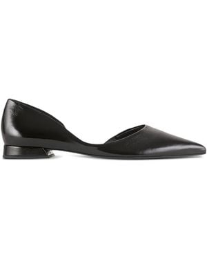 Högl Vivien Pointed-Toe Ballet Flats - Black