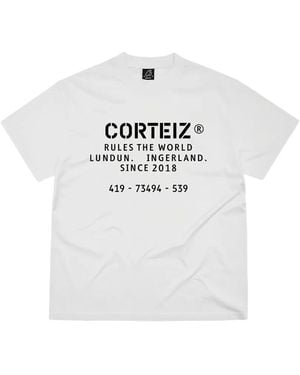 corteiz Graphic-Print T-Shirt - White
