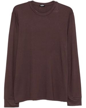 DSquared² Pullover mit Rundhalsausschnitt - Braun