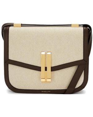 DeMellier The Vancouver Logo-Print Cross Body Bag - Natural