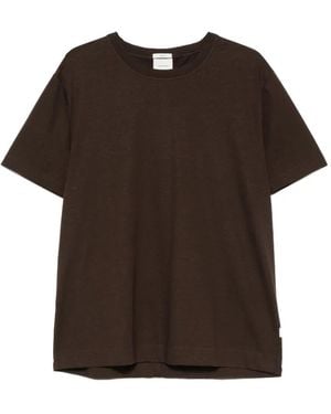 Calvin Klein Crew-Neck Short-Sleeve T-Shirt - Brown