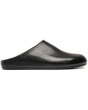 Officine Creative Babouche 001 Leather Mules - Black