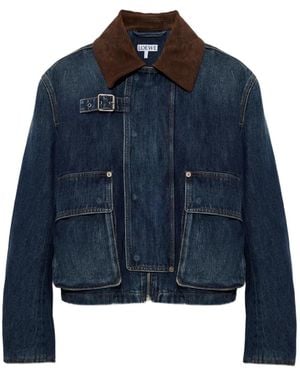 Loewe Denim Jacket - Bleu
