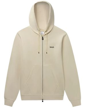 BALR Zip-Fastening Hoodie - Natural