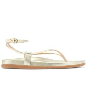Ancient Greek Sandals Polistra Buckle-Strap Sandals - White