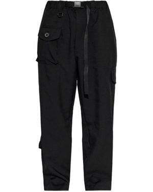 Y-3 Belted Cargo Pants - Black