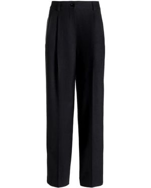 Bally Logo-Appliqué Tailored Pants - Black