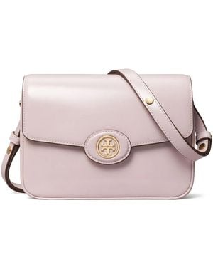 Tory Burch Robinson Spazzolato Convertible ショルダーバッグ - ピンク