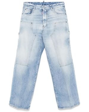 DSquared² Straight-Leg Jeans - Blue