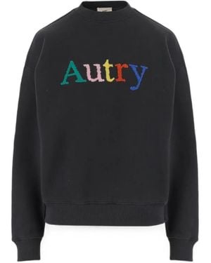 Autry Sweatshirt With Logo - Black