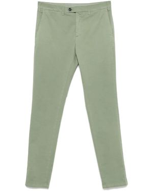 Canali Stretch-Cotton Chinos - Green
