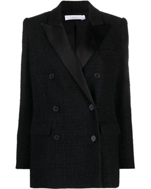 IRO Adelaide Double-Breasted Blazer - Black